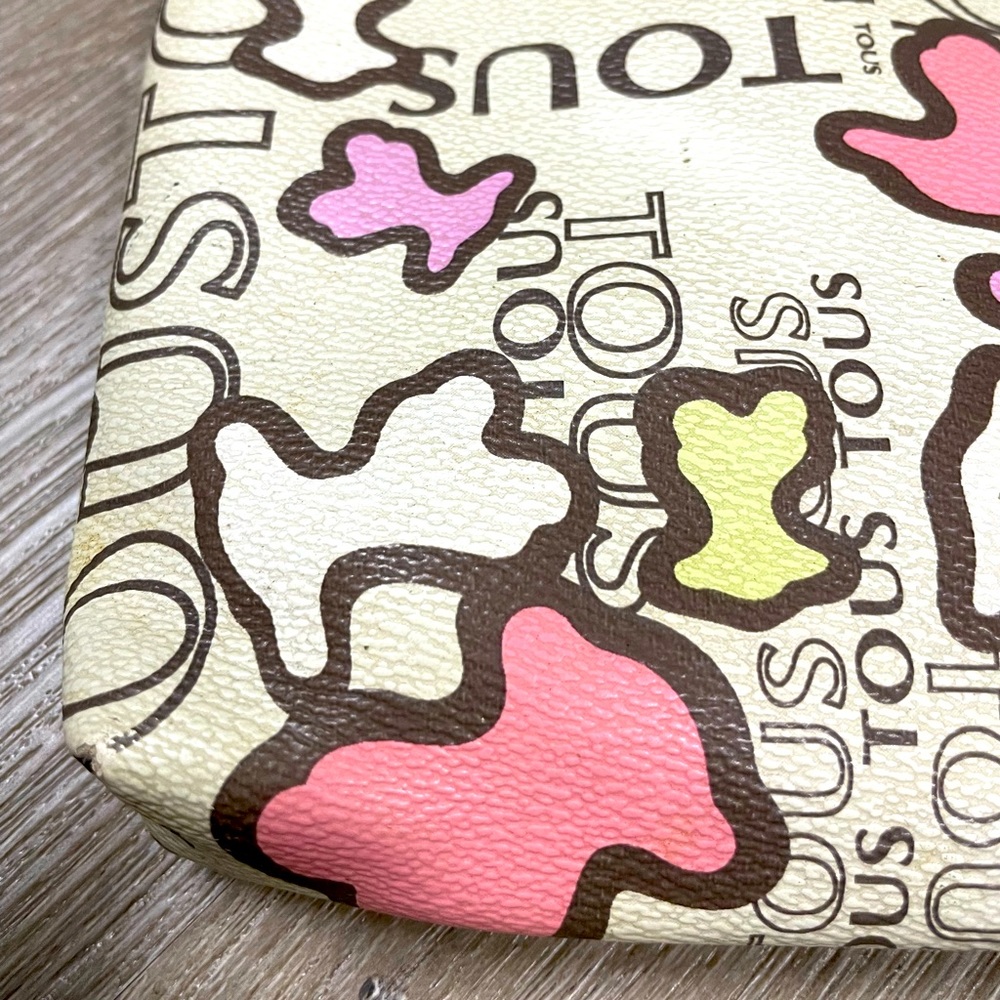TOUS Multi-color Bear LIMITED EDITION BAG Messenger Style Crossbody - Picture 10 of 11